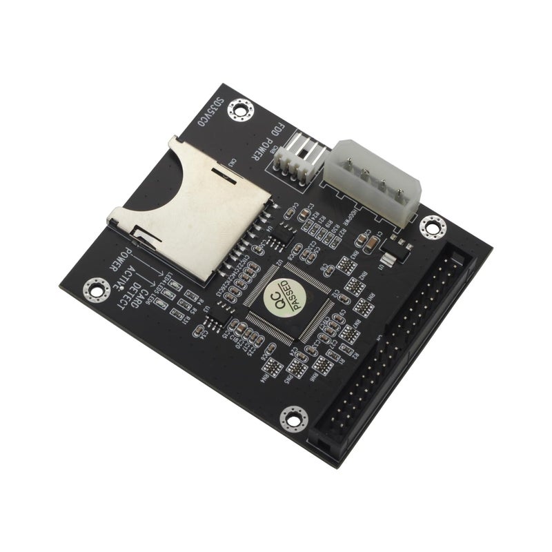 Mustpoint SD SDHC MMC to 3.5" 40Pin Male IDE Adapter Card Big PCB SD-3.5 IDE - Image 3
